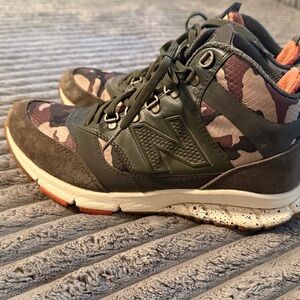 New Balance 710 Trainer Green and Camo High-Tops
